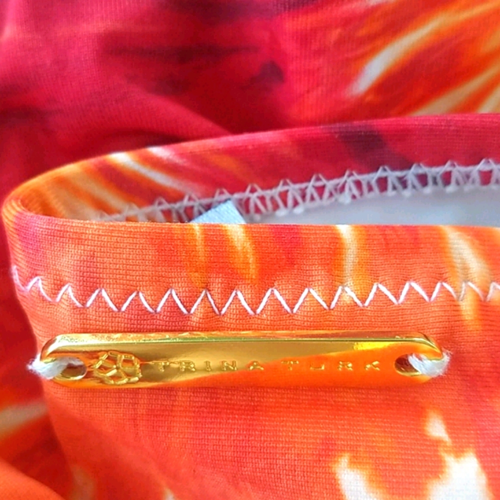 Trina Turk RARE SEXY Tie-Dye Push-Up Bikini - Picture 3 of 9